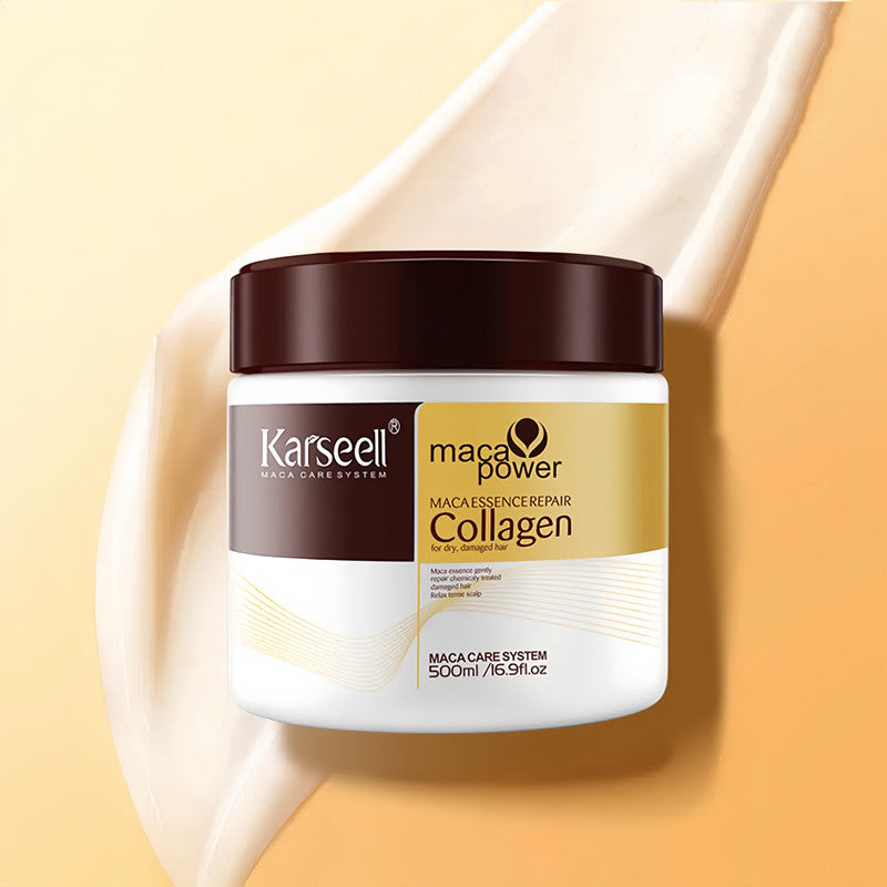 Keratin Hair Mask treatment instantly straightens, smooths, repairs, conditions, and strengthens the hair.