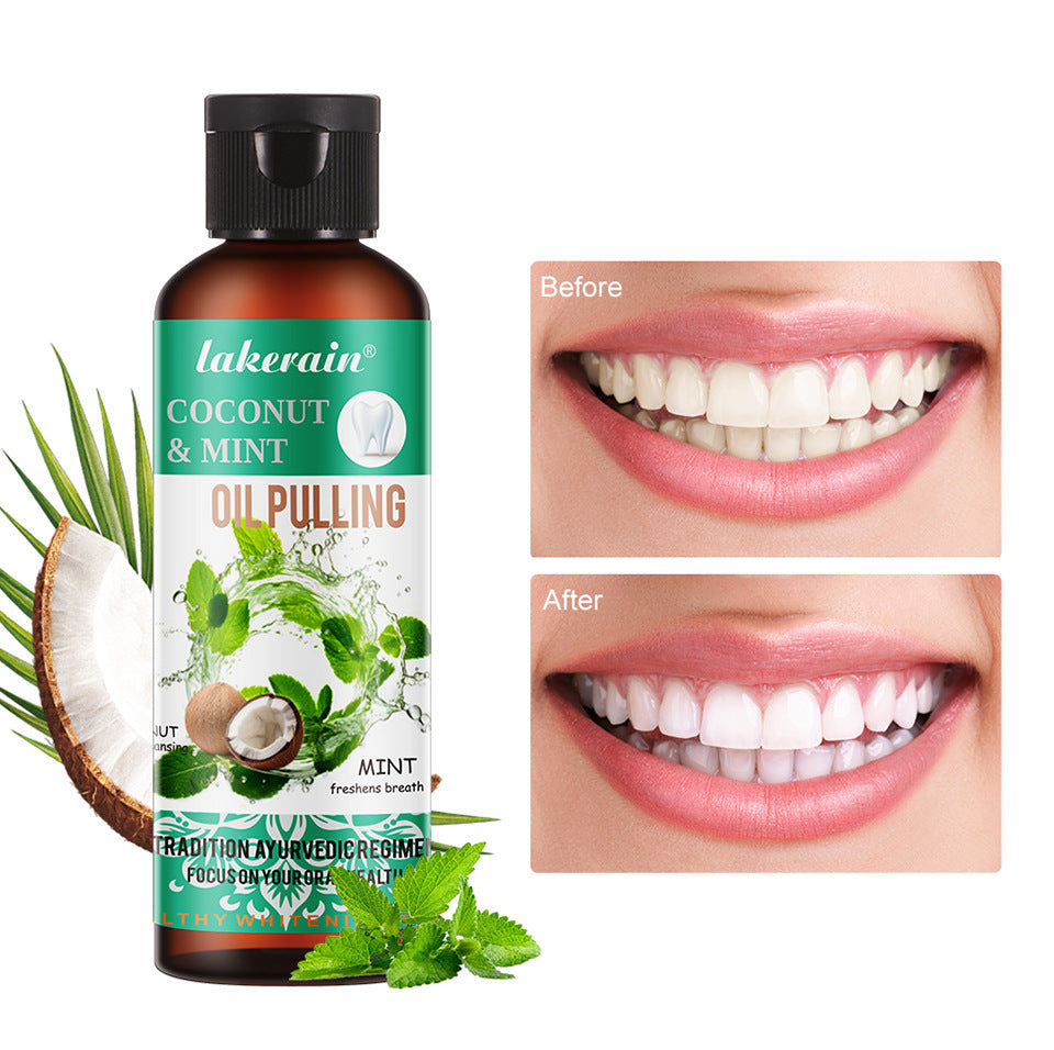 Coconut & Mint Oil Pulling