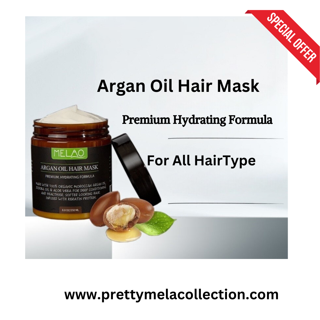 Argan Oil Hair Mask a Deep Conditioning, Treat Split ends and good for Damaged, Color Treated and Dry Hair,  Keeps your scalp Healthy.