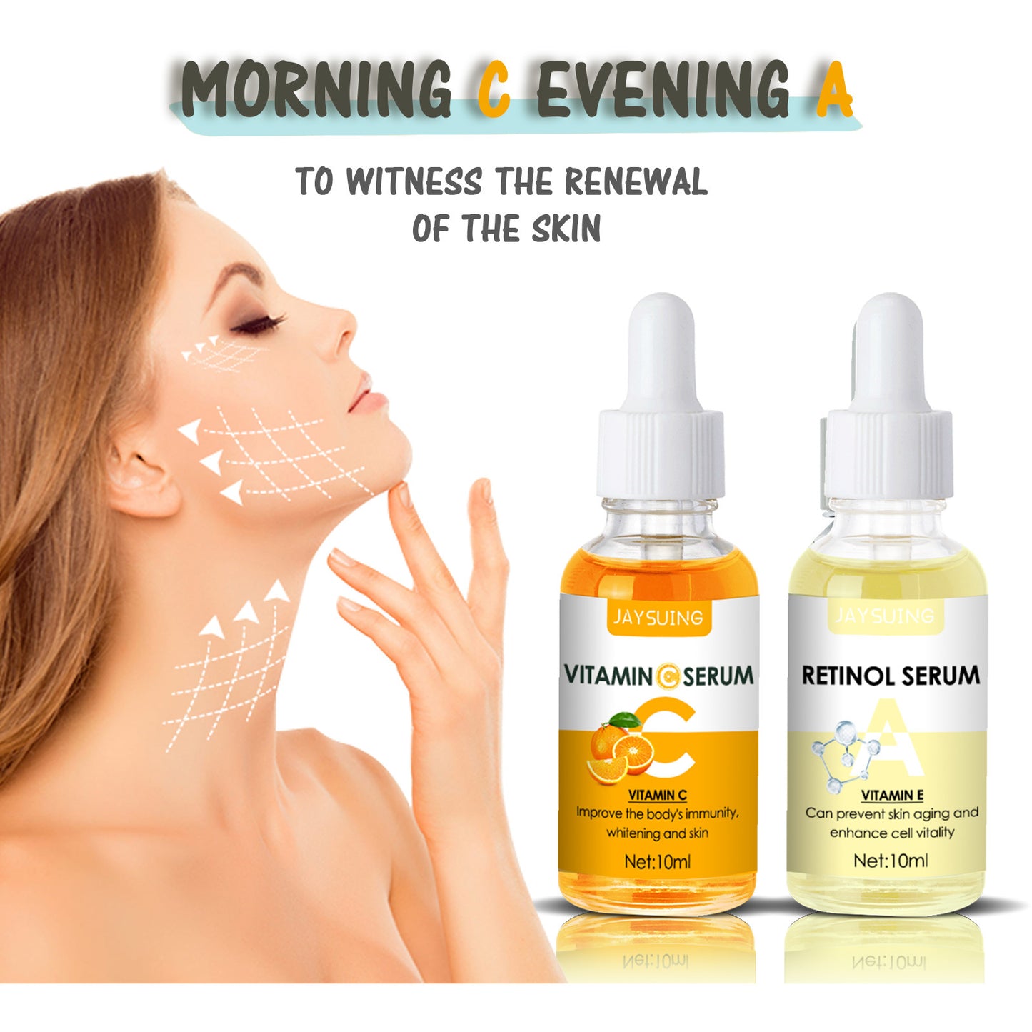 Combination Brightening And Fading Wrinkles Anti-Early Aging Firming Skin Dark Yellow Moisturizing