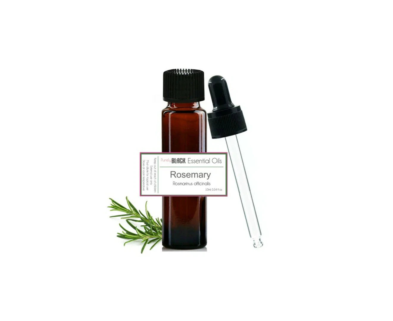 Rosemary Oil for Thin Hair Care, Hair Loss, Scalp, Beard, Hair Growth 10Ml. 100% Pure Essential Oil