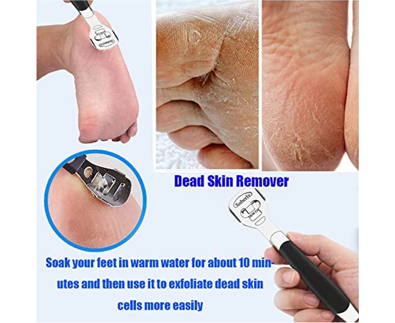 Professional Callus Shaver, Foot Rasp, Best Foot Care Pedicure Tool