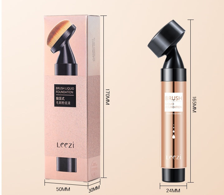 Press-type Brush Foundation Is Light And Moisturizing