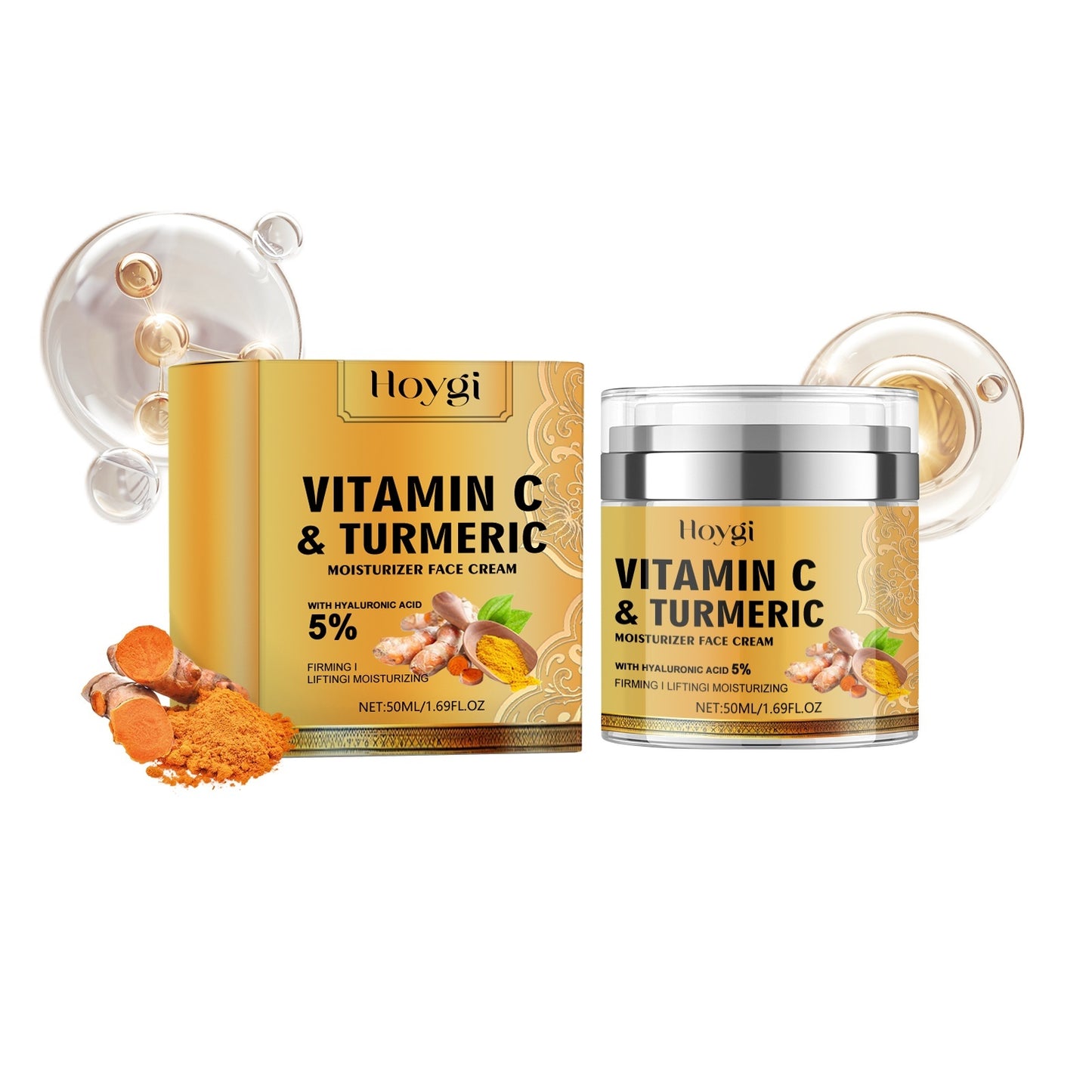 Moisturizer Face Cream Vitamin C & Turmeric