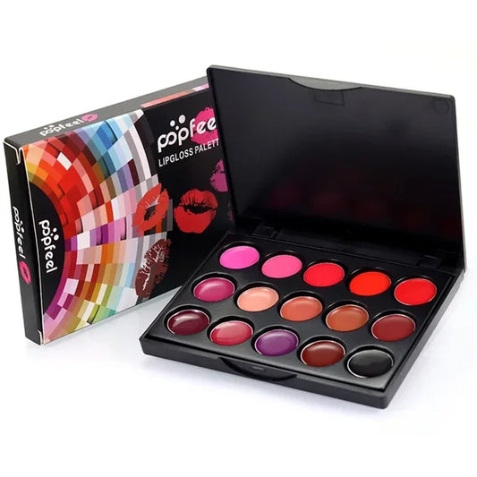 Matte Lipstick Palette Matt Pallete Waterproof Moisturizer Lip Cream Smooth Makeup Lasting Lip Stick Set Batom Maquiagem