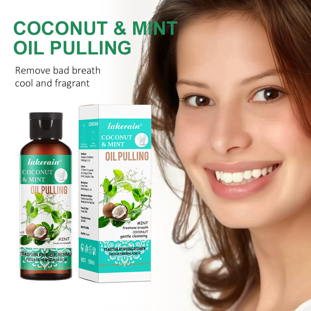 Coconut & Mint Oil Pulling