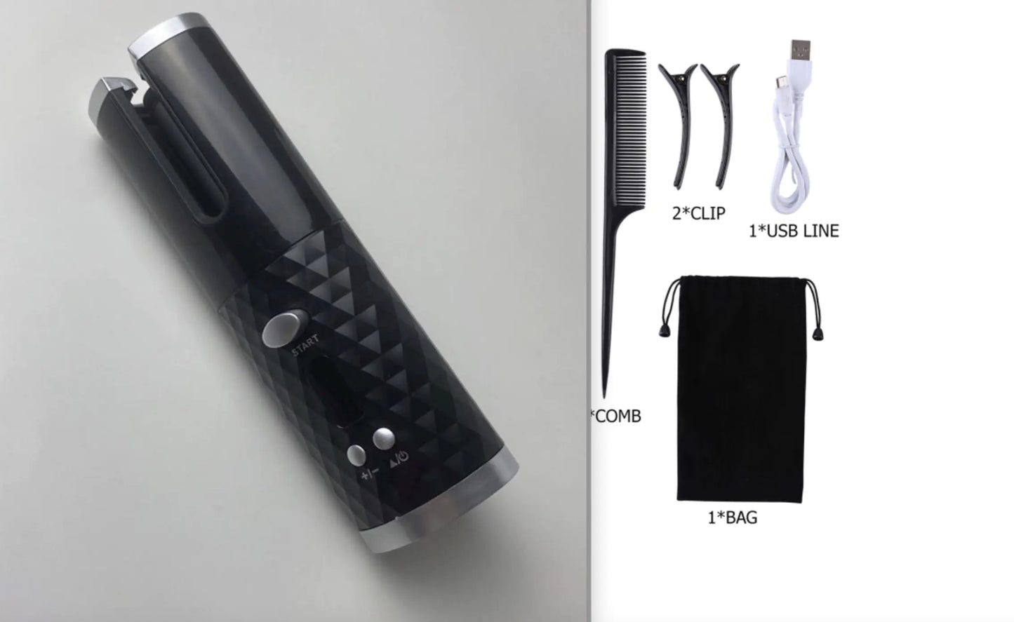 Wireless Hair Curler